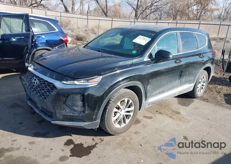 2020 Hyundai Santa Fe Se из США, поврежденный, VIN 5NMS2CADXLH240537